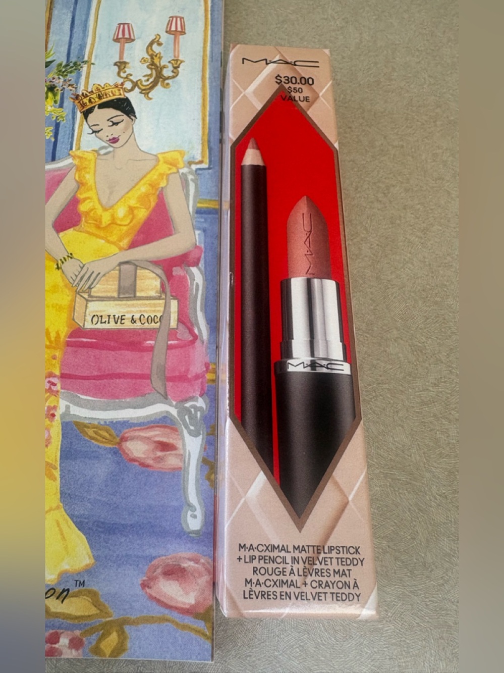 Mac Velvet Teddy and Lipliner